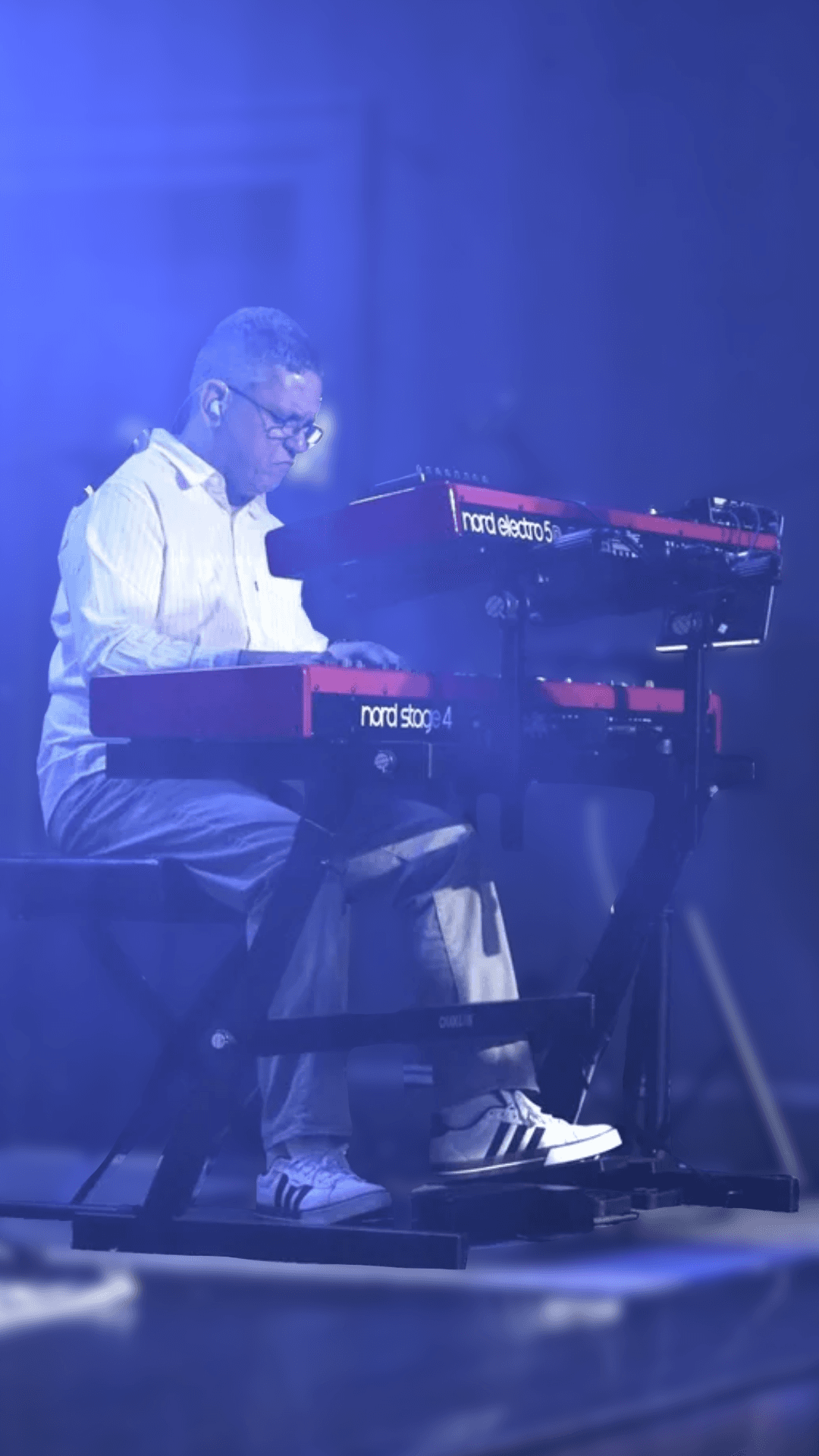 Roger Knupp ao teclado